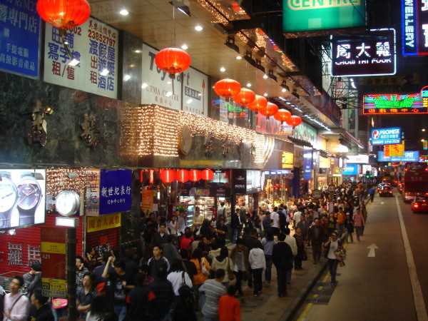 магазины в Гонконге
