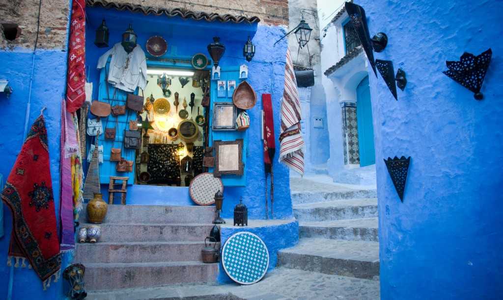 голубой город в марокко как добраться