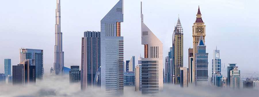 высотки Дубая