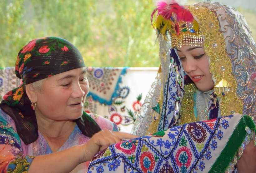 Узбекская вышивка