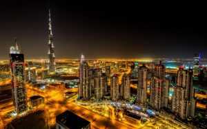 Ночной Дубай - арабская сказка