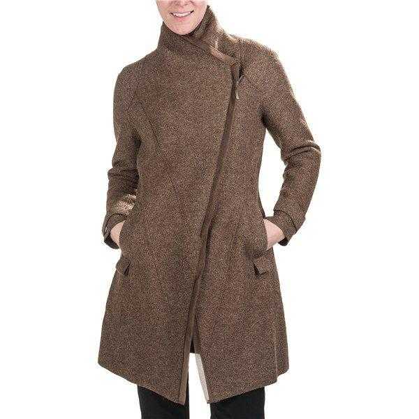 демисезонное пальто из альпака