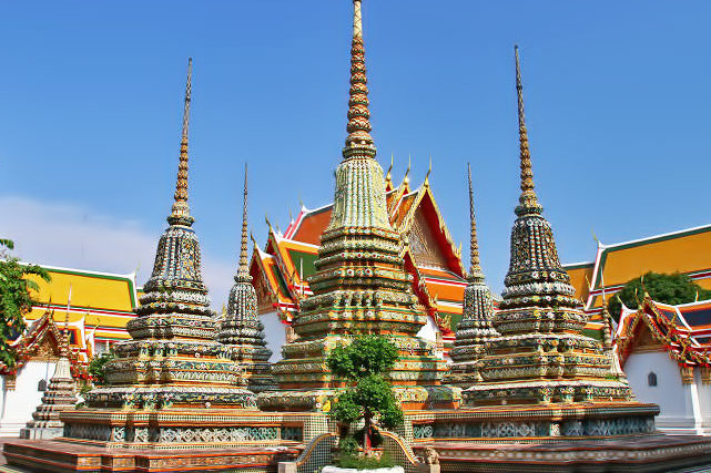 Бангкок Таиланд Ват Пхо