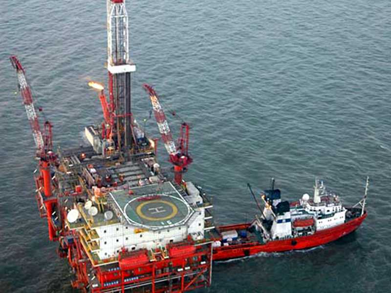 Добыча нефти в Бохайском заливе