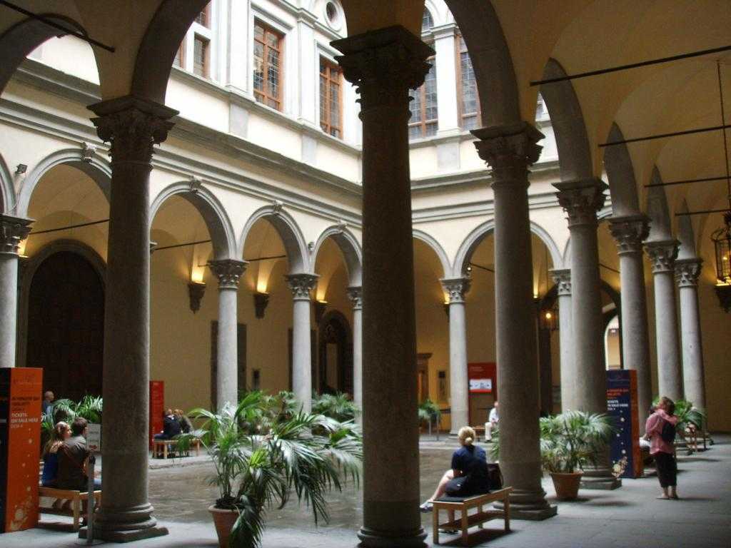 Внутренний дворик Палаццо Строцци