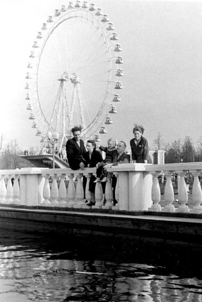 Колесо обозрения Измайловский парк 1959