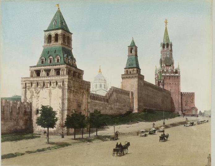 Константино-Еленинская башня в 19 веке