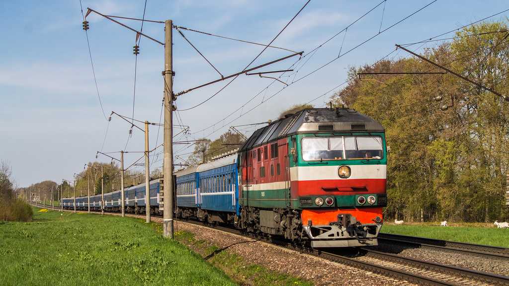 Поезд белорусского формирования
